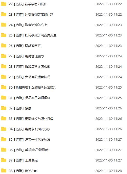 图片[3]-（4409期）淘系天猫电商业绩增长：已培养上千位卖家实现100W+利润（700节30G课程）-保成圈-山云人力,分享创业咨询_最新网络项目资源