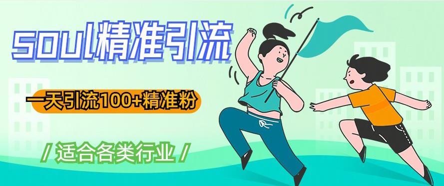 soul精准引流系列课程，一天引流100+精准粉，适合各类行业-保成圈-山云人力,分享创业咨询_最新网络项目资源