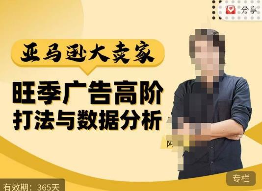 阿甘·亚马逊大卖家广告高阶打法与数据分析，走出传统广告误区；揭秘大卖惯用打法；数据驱动广告决策-保成圈-山云人力,分享创业咨询_最新网络项目资源