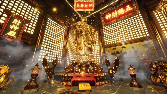 图片[4]-（7359期）VR全景模式五路财神无人直播玩法，抖音目前最火玩法独家制作【吸金又吸睛】-保成圈-山云人力,分享创业咨询_最新网络项目资源