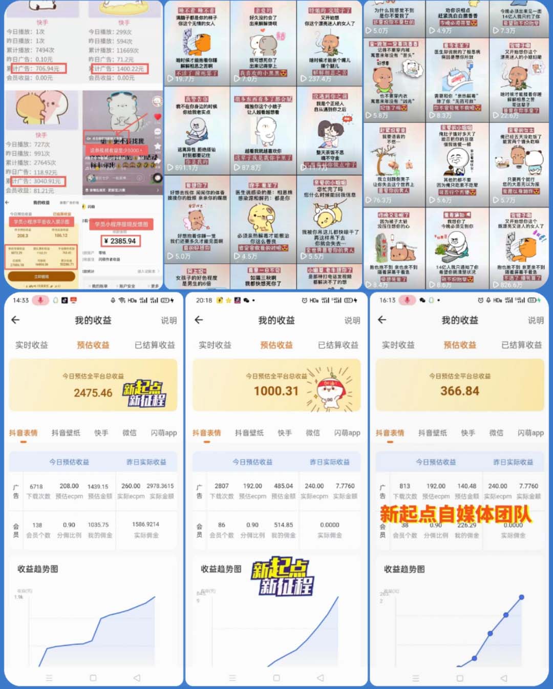 图片[2]-（5444期）动态背景表情包取图小程序，1万播放量收益10~15元，一条大热门赚几千上万-保成圈-山云人力,分享创业咨询_最新网络项目资源