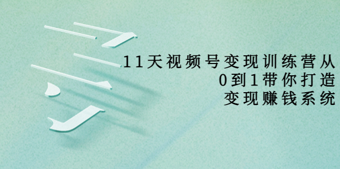 （3595期）11天视频号变现训练营，从0到1打造变现赚钱系统-保成圈-山云人力,分享创业咨询_最新网络项目资源