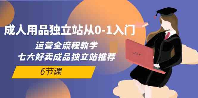 （10082期）成人用品独立站从0-1入门，运营全流程教学，七大好卖成品独立站推荐-6节课-保成圈-山云人力,分享创业咨询_最新网络项目资源