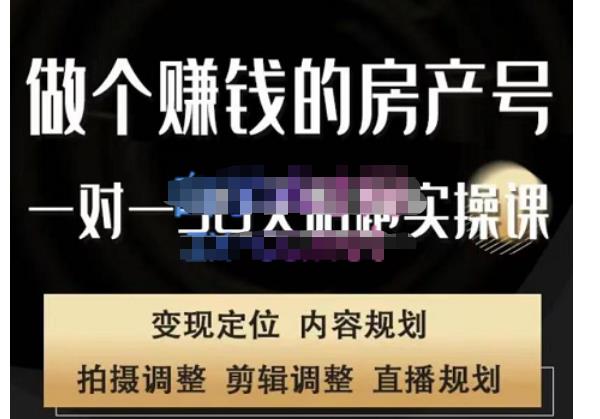 刘广标·同城房产号线上陪跑课，拍摄、剪辑、写文案、直播，做一个具有潜力价值的房产号-保成圈-山云人力,分享创业咨询_最新网络项目资源