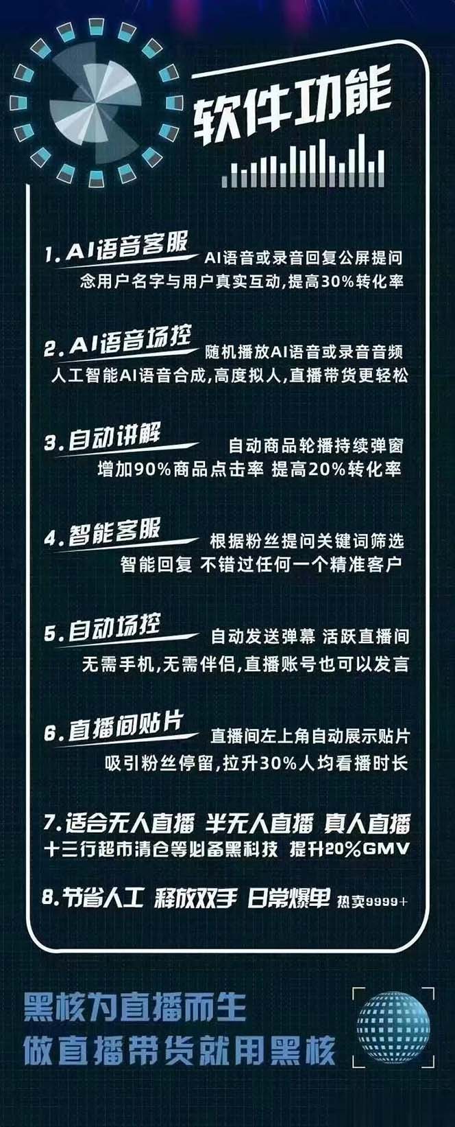 图片[3]-（6050期）【高端精品】外面收费998的黑核AI爆单助手，直播场控必备【永久版脚本】-保成圈-山云人力,分享创业咨询_最新网络项目资源