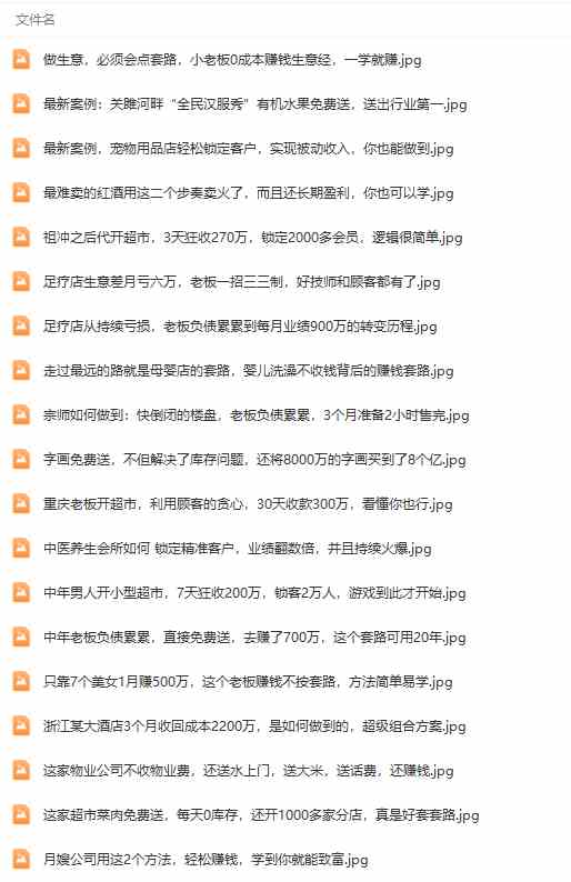 图片[5]-（9607期）真实有效391套商业模式，年入几十到几百万案例解析（电子书+视频+图文）-保成圈-山云人力,分享创业咨询_最新网络项目资源