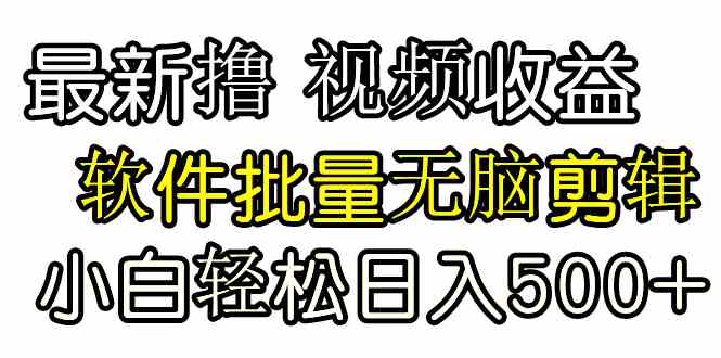 （9569期）发视频撸收益，软件无脑批量剪辑，第一天发第二天就有钱-保成圈-山云人力,分享创业咨询_最新网络项目资源