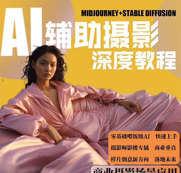 图片[2]-（8727期）2024年AI辅助摄影人工智能商业应用摄影课程（37节课）-保成圈-山云人力,分享创业咨询_最新网络项目资源