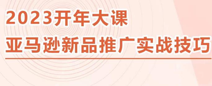 2023亚马逊新品推广实战技巧，线下百万美金课程的精简版，简单粗暴可复制，实操性强的推广手段-保成圈-山云人力,分享创业咨询_最新网络项目资源