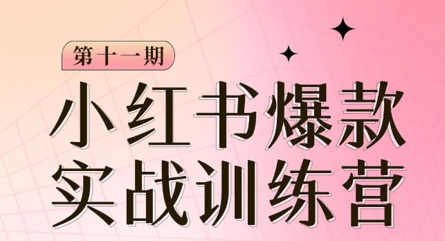 小红书博主爆款训练营第11期，手把手教你从0-1做小红书，从定位到起号到变现-保成圈-山云人力,分享创业咨询_最新网络项目资源