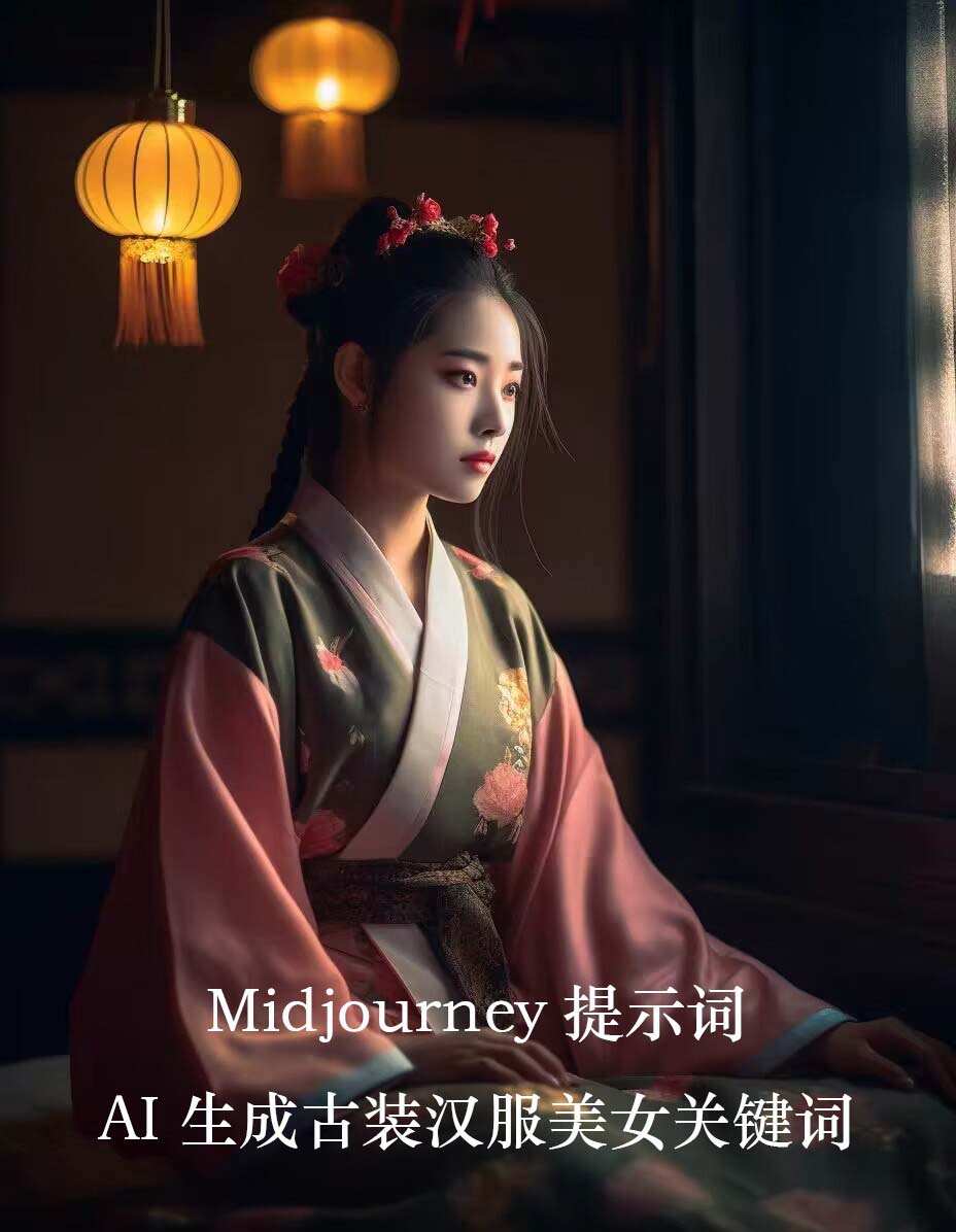 图片[2]-（8814期）Midjourney关键词-AI生成中国风古装汉服美女人像提示关键词-保成圈-山云人力,分享创业咨询_最新网络项目资源