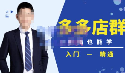 98K电商学院·拼多多店群培训课，0基础也能学，从入门到精通-价值2499元-保成圈-山云人力,分享创业咨询_最新网络项目资源