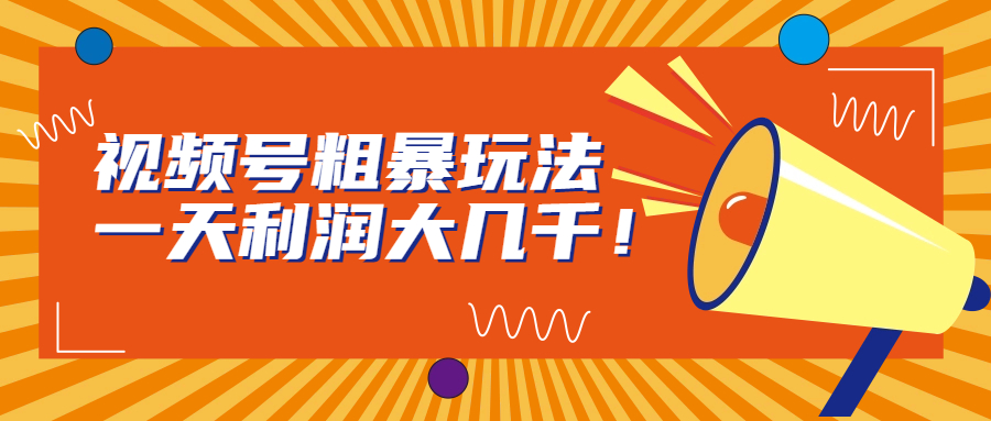 （6941期）视频号粗暴玩法，一天利润大几千！-保成圈-山云人力,分享创业咨询_最新网络项目资源