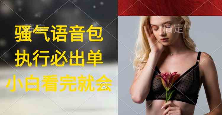 （9589期）执行就出单，日入2000+，超火骚气语音包，小白看完课程就能马上实操-保成圈-山云人力,分享创业咨询_最新网络项目资源