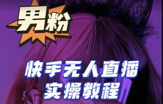 【男粉落地项目】零基础玩转男粉快手无人直播月入3w+，2023快手无人直播实操教程-保成圈-山云人力,分享创业咨询_最新网络项目资源