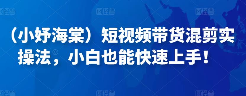（小妤海棠）短视频带货混剪实操法，小白也能快速上手！-保成圈-山云人力,分享创业咨询_最新网络项目资源
