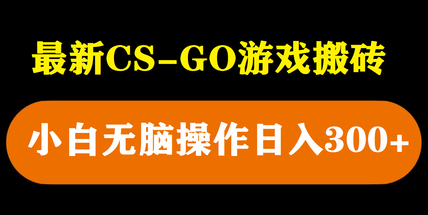 （5760期）最新csgo游戏搬砖游戏，无需挂机小白无脑也能日入300+-保成圈-山云人力,分享创业咨询_最新网络项目资源