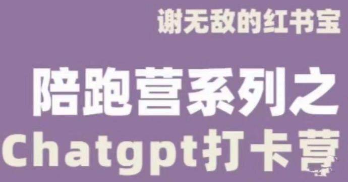 谢无敌ChatGPT打卡营，教你更好地使用ChatGPT来提高工作效率-保成圈-山云人力,分享创业咨询_最新网络项目资源