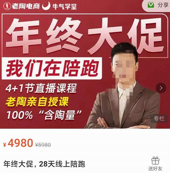 老陶电商·拼多多第12期年终大促，超级爆款玩法，活动玩法，付费工具玩法，诊断和方向-保成圈-山云人力,分享创业咨询_最新网络项目资源