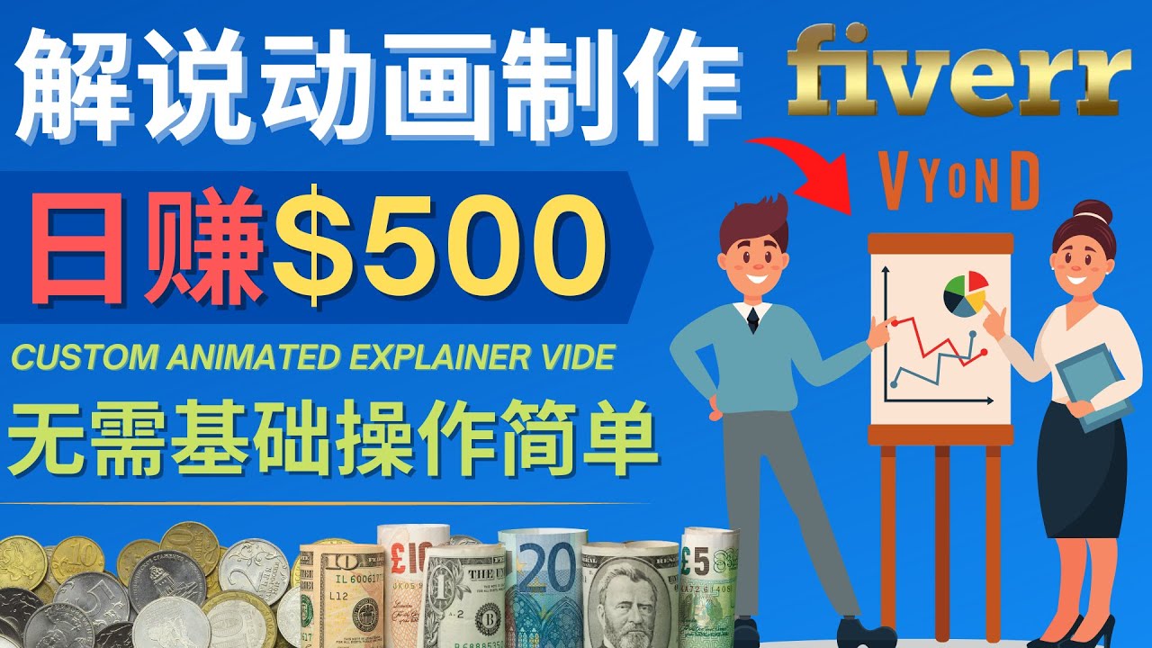 （4286期）制作解说类动画视频（Animated Explainer）日赚500美元以上 – 0基础可操作-保成圈-山云人力,分享创业咨询_最新网络项目资源