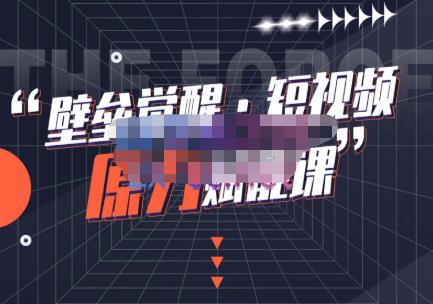 壁垒觉醒·短视频原力赋能课Pro【更新9月】，把短视频能力基因刻在你骨子里的课-保成圈-山云人力,分享创业咨询_最新网络项目资源