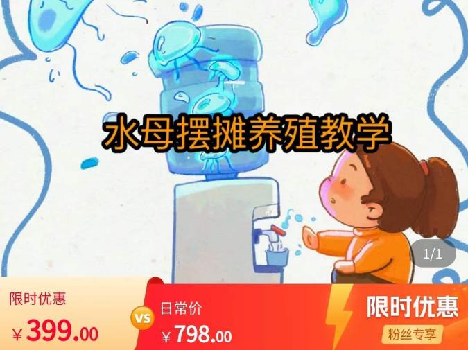 水母摆摊教学，包括摆摊技术、养殖技术、拿货渠道、抖音运营等-保成圈-山云人力,分享创业咨询_最新网络项目资源