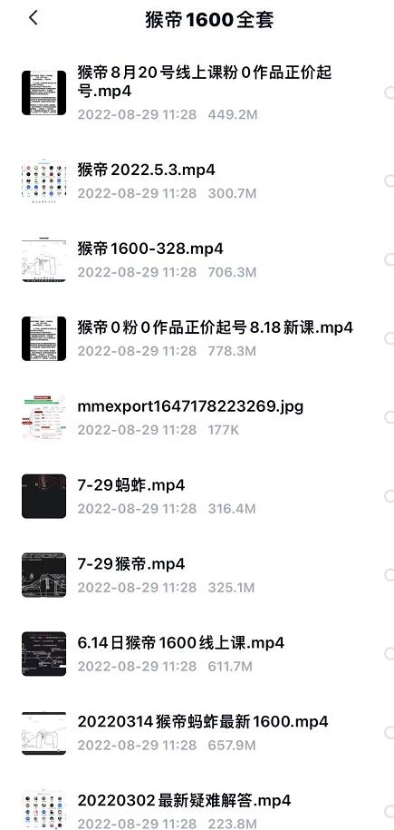 猴帝价值1600线上课，8月18-20号0粉0作品正价起号-保成圈-山云人力,分享创业咨询_最新网络项目资源