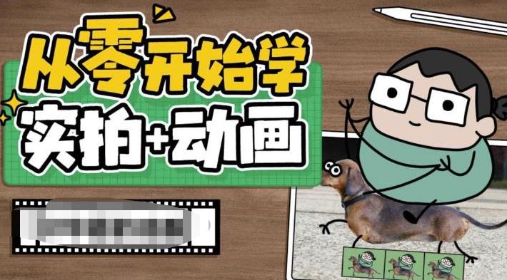 （6570期）从零开始学实拍加动画，实拍加动画创意教程（49节视频课）-保成圈-山云人力,分享创业咨询_最新网络项目资源