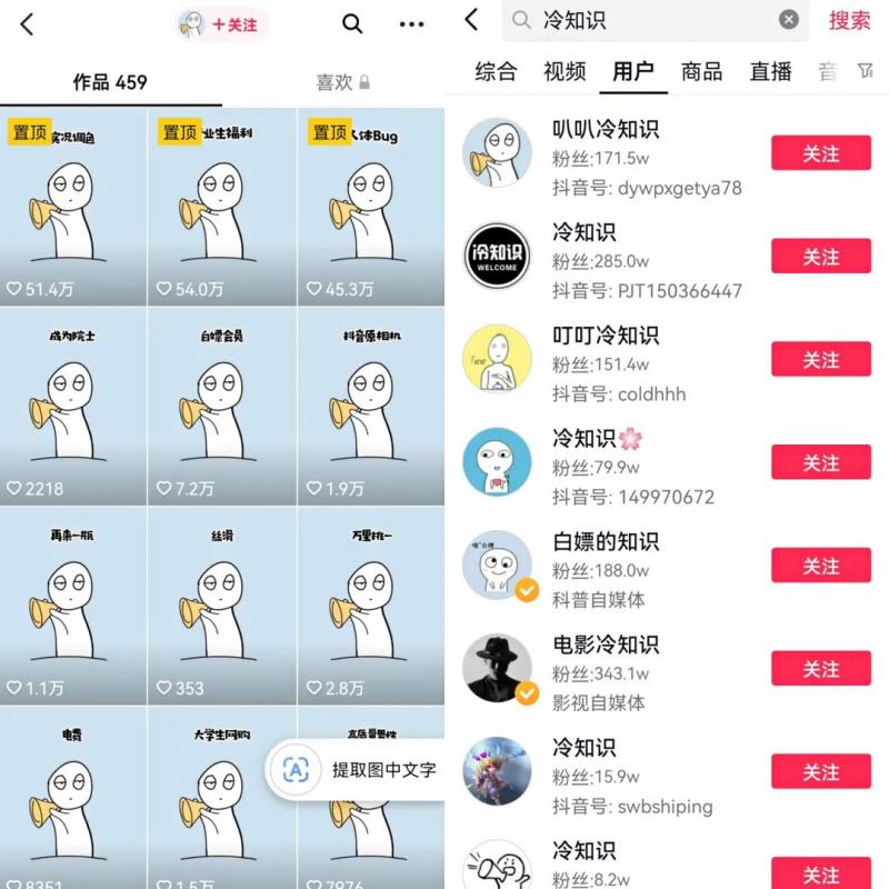 图片[2]-（6038期）抖音短视频百万粉快速启动计划-冷知识快速涨粉变现玩法-保成圈-山云人力,分享创业咨询_最新网络项目资源