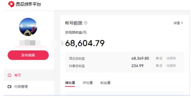 老吴·中视频项目搬砖玩法，一年变现50w，目前看过的的最干货中视频玩法-保成圈-山云人力,分享创业咨询_最新网络项目资源
