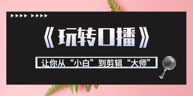（3571期）月营业额700万+大佬教您《玩转口播》让你从“小白”到剪辑“大师”-保成圈-山云人力,分享创业咨询_最新网络项目资源