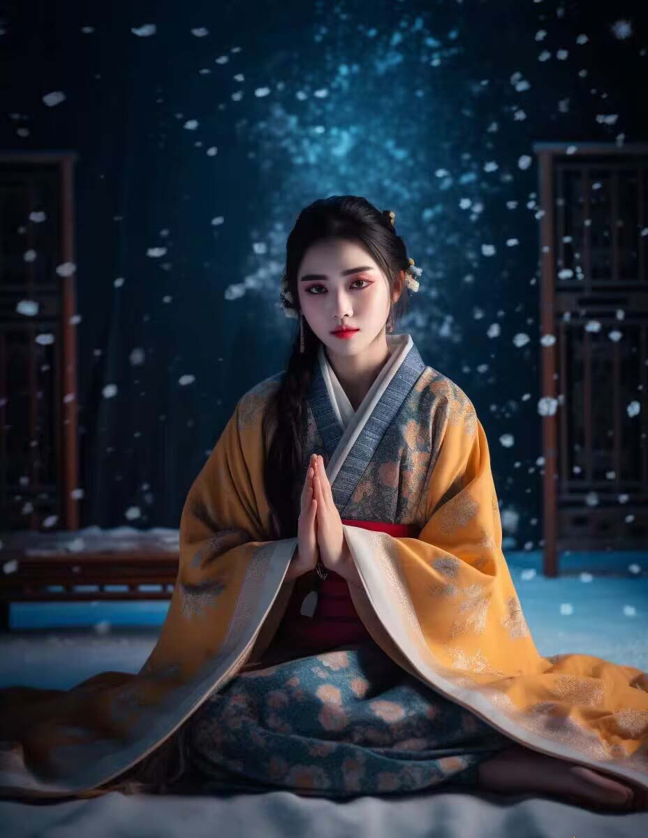 图片[5]-（8814期）Midjourney关键词-AI生成中国风古装汉服美女人像提示关键词-保成圈-山云人力,分享创业咨询_最新网络项目资源