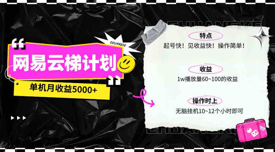 （10063期）最新网易云梯计划网页版，单机月收益5000+！可放大操作-保成圈-山云人力,分享创业咨询_最新网络项目资源