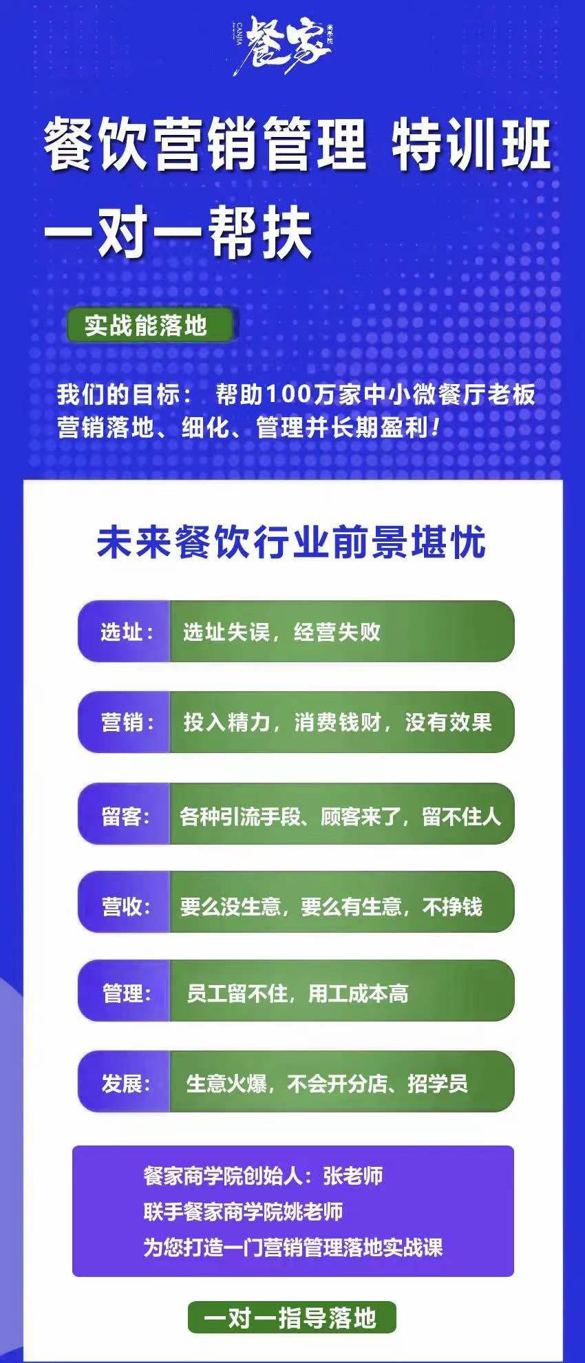 图片[2]-（3827期）餐饮营销管理特训班：选址+营销+留客+营收+管理+发展！-保成圈-山云人力,分享创业咨询_最新网络项目资源