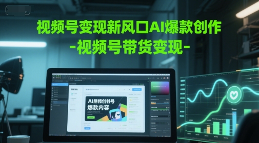 视频号变现新风口AI爆款创作-视频号带货变现-保成圈-山云人力,分享创业咨询_最新网络项目资源