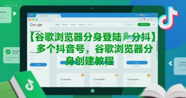 谷歌浏览器分身登陆多个抖音号，谷歌浏览器分身创建教程-保成圈-山云人力,分享创业咨询_最新网络项目资源