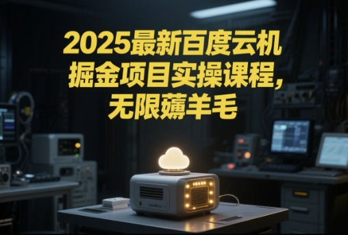 2025最新百度云机掘金项目实操课程单窗口保底5-10元月收益单窗口150+【揭秘】-保成圈-山云人力,分享创业咨询_最新网络项目资源