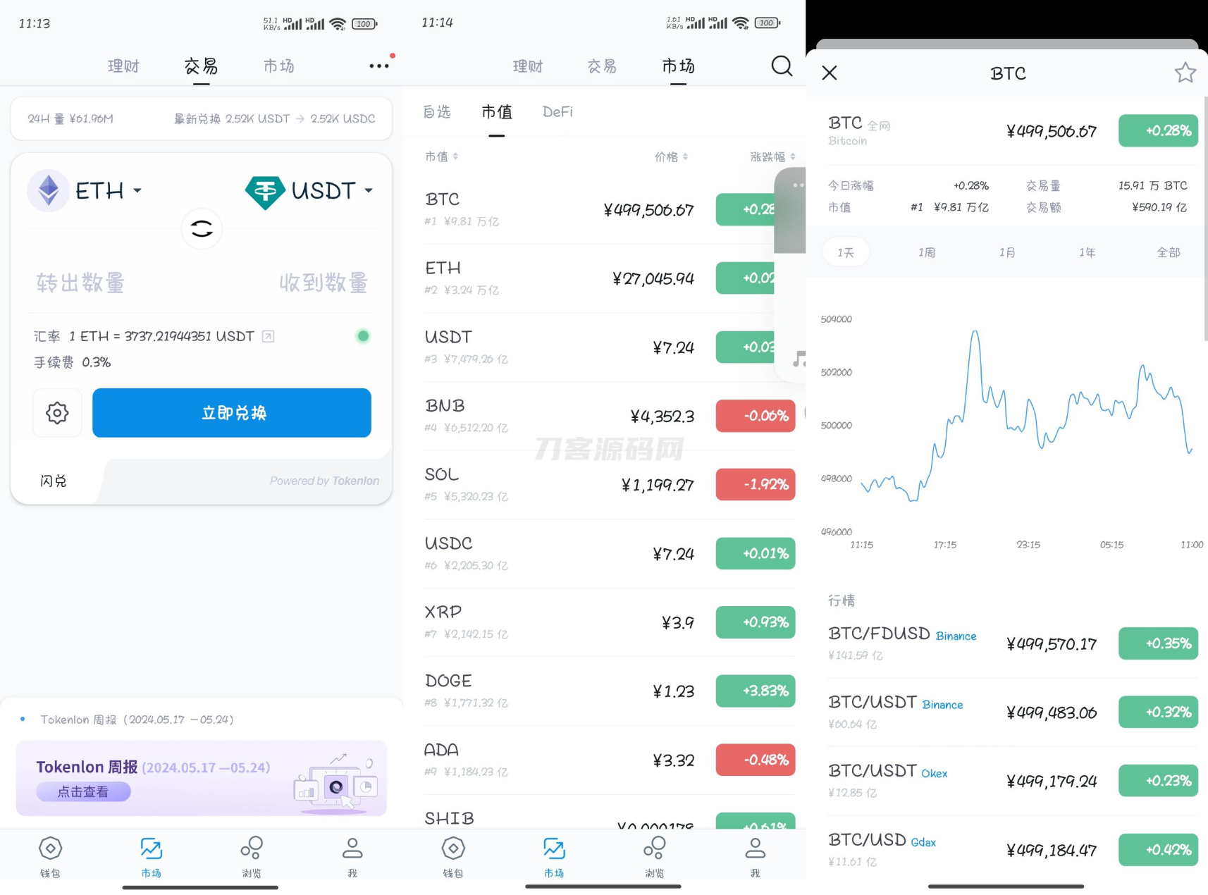 高仿imtoken钱包源码/获取助记词/获取私钥/自动归集-保成圈-山云人力,分享创业咨询_最新网络项目资源