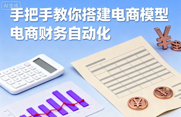 手把手教你搭建电商模型-电商财务自动化-保成圈-山云人力,分享创业咨询_最新网络项目资源