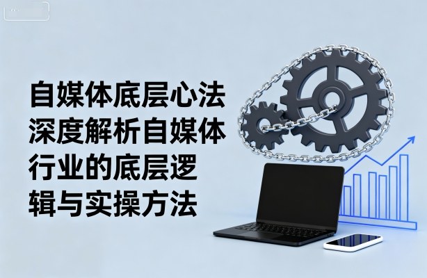 自媒体底层心法，深度解析自媒体行业的底层逻辑与实操方法-保成圈-山云人力,分享创业咨询_最新网络项目资源
