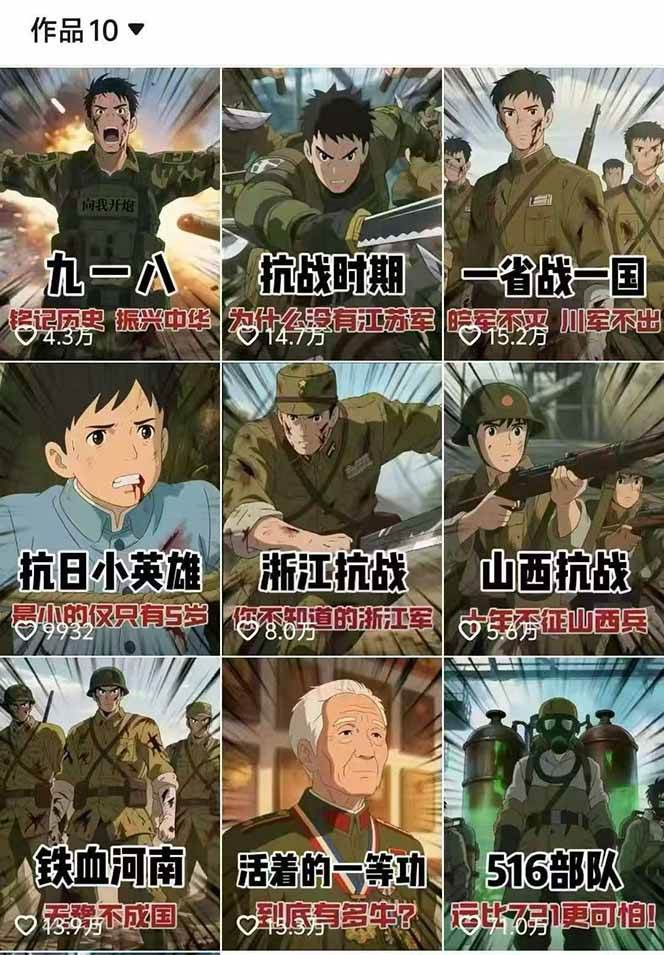 图片[2]-动漫历史类视频制作全流程，学文案撰写、分镜提示词，掌握动漫图生成+抠图配音剪辑-保成圈-山云人力,分享创业咨询_最新网络项目资源