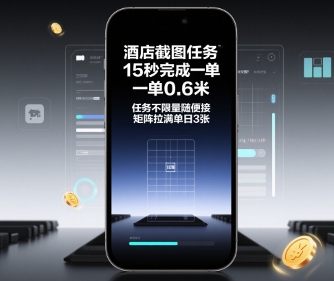 酒店截图任务，15秒完成一单，一单0.6米，任务不限量随便接，矩阵拉满单日3张【揭秘】-保成圈-山云人力,分享创业咨询_最新网络项目资源