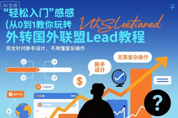 国外联盟賺美刀项目，从0到1教你玩转国外联盟Lead教程，纯新手可操作性100%-保成圈-山云人力,分享创业咨询_最新网络项目资源
