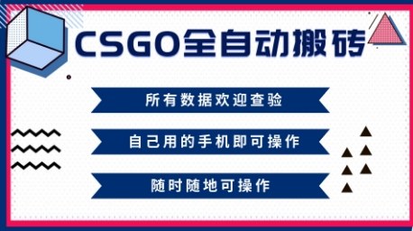 CSGO全自动搬砖，年底钱回家好项目，当天可拿到结果，新手小白轻松月入1W+【揭秘】-保成圈-山云人力,分享创业咨询_最新网络项目资源