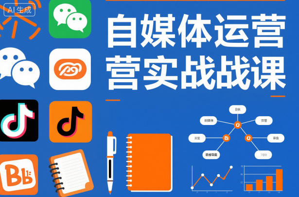 自媒体运营实战课，掌握一套系统的自媒体运营底层方法论，成为优秀的内容创作者-保成圈-山云人力,分享创业咨询_最新网络项目资源
