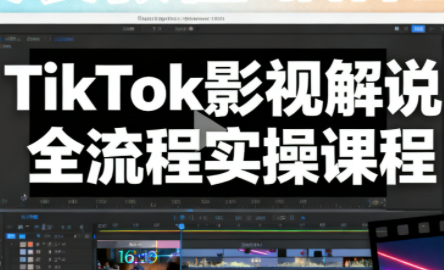 凌帧·TikTok影视解说全流程实操-保成圈-山云人力,分享创业咨询_最新网络项目资源
