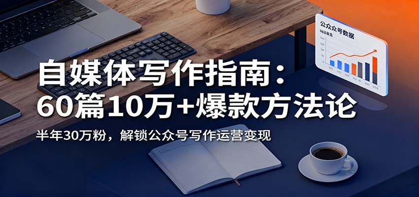 自媒体写作指南：60篇10万+爆款方法论，半年30万粉，解锁公众号写作运营变现-保成圈-山云人力,分享创业咨询_最新网络项目资源