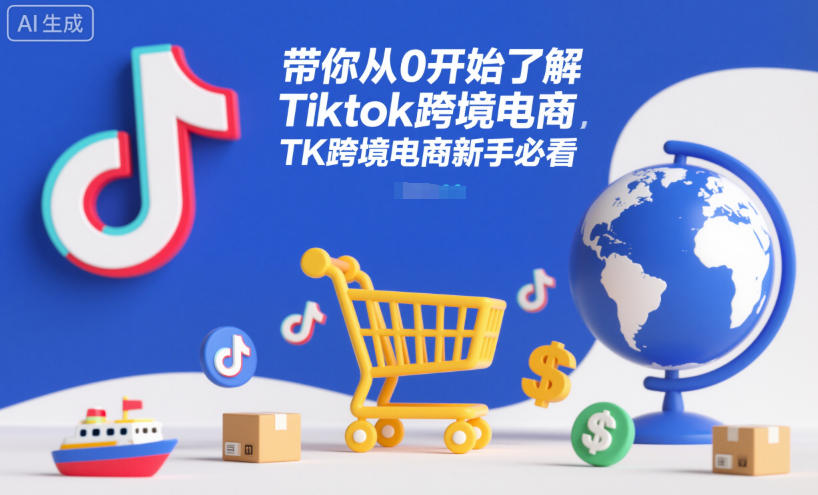 带你从0开始了解Tiktok跨境电商，TK跨境电商新手必看-保成圈-山云人力,分享创业咨询_最新网络项目资源