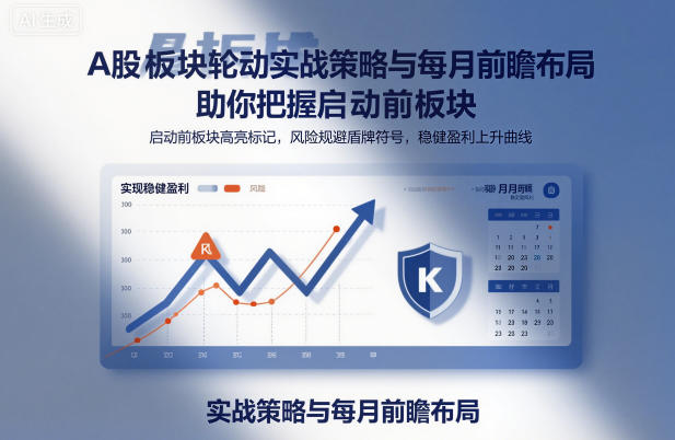 A股板块轮动实战策略与每月前瞻布局，助你把握启动前板块，规避风险，实现稳健盈利-保成圈-山云人力,分享创业咨询_最新网络项目资源