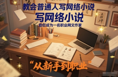 教会普通人写网络小说，助您成为一名职业网文作家-保成圈-山云人力,分享创业咨询_最新网络项目资源